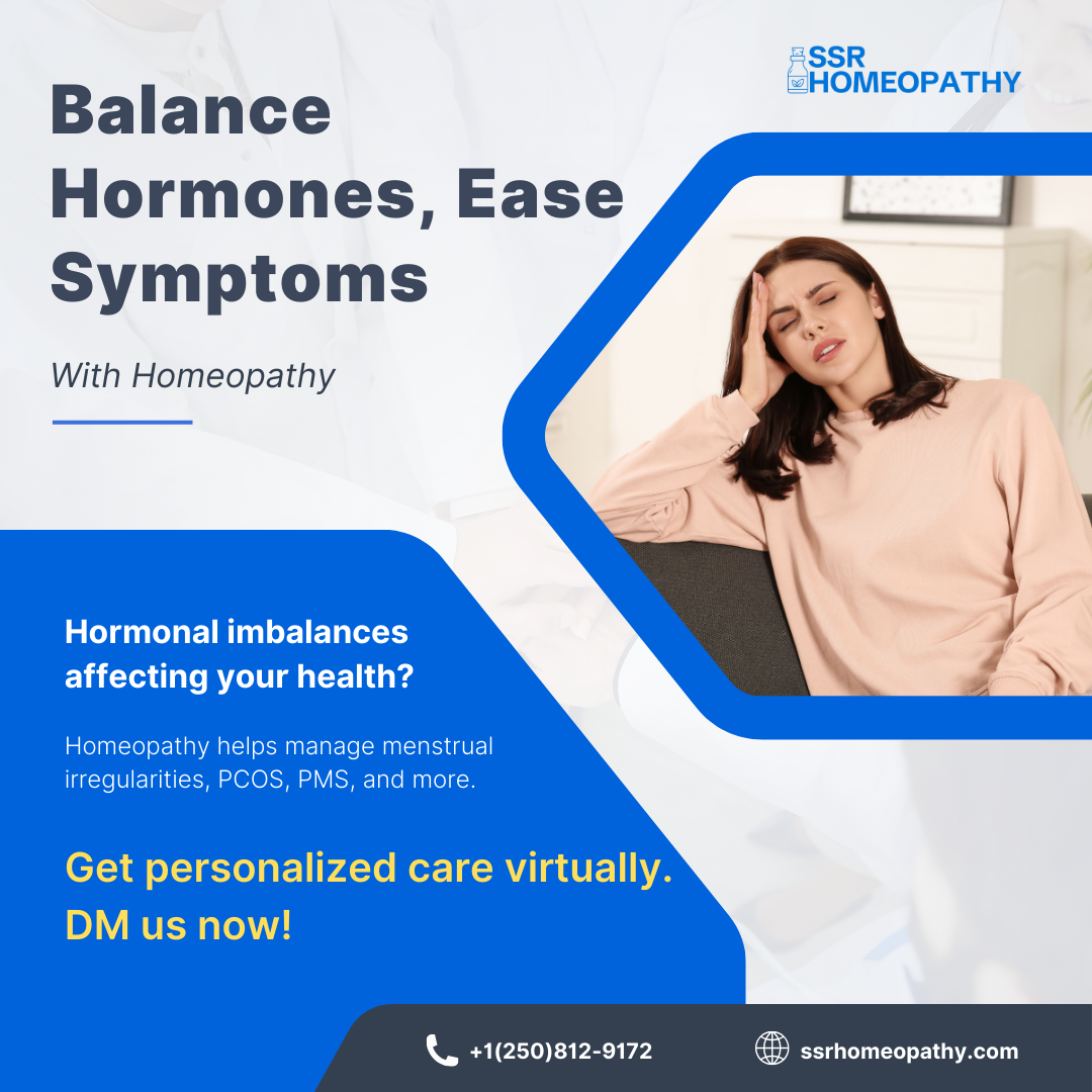 Hormonal imbalance and gentle homeopathic support